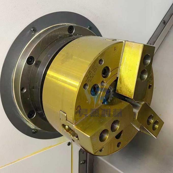 Double Spindle Slant Bed อัตโนมัติ Cnc Lathe TCK56Y กับ Sub Spindle Drive Cnc Lathe การหมุน 3