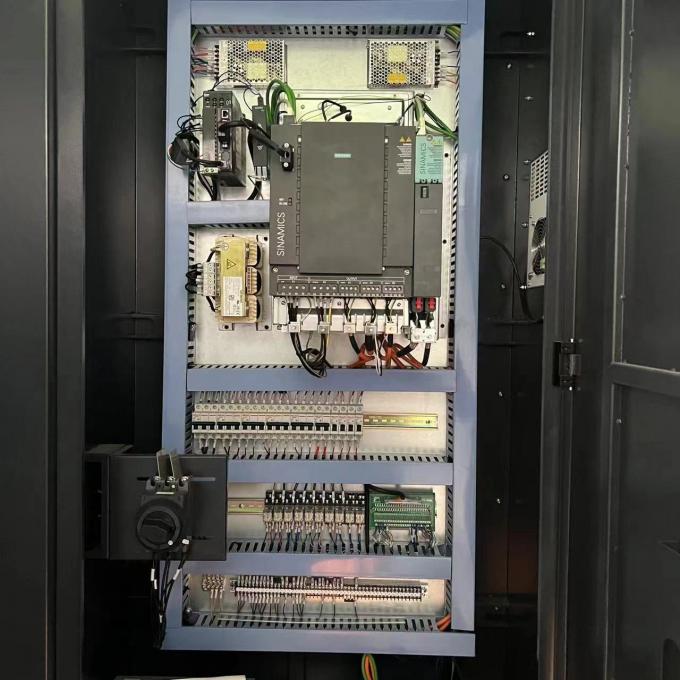Double Spindle Slant Bed อัตโนมัติ Cnc Lathe TCK56Y กับ Sub Spindle Drive Cnc Lathe การหมุน 6