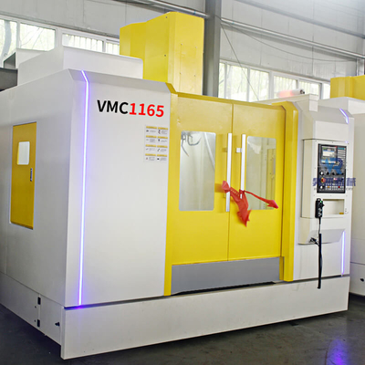 เครื่องกัดแนวตั้ง CNC แนวนอนขนาดเล็ก 5 แกน VMC1165 สำหรับงานโลหะ