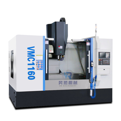 Vmc1160 เครื่องแมชชีนนิ่งเซนเตอร์แนวตั้ง 3 แกนเครื่องมือเครื่องกัดซีเอ็นซีที่มีความแม่นยำ