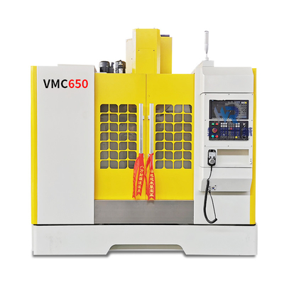 เครื่อง CNC VMC ขนาดเล็ก เครื่องกัดแนวตั้ง 3 แกน Vmc650