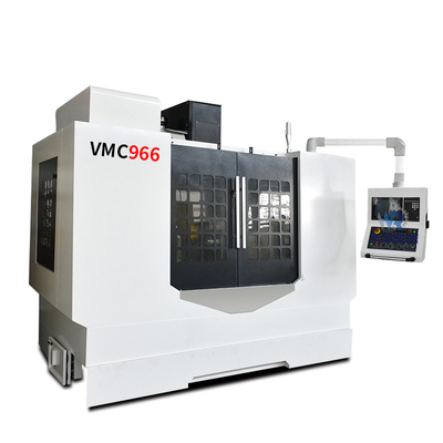 Fanuc CNC VMC Machine เครื่องแมชชีนนิ่งเซ็นเตอร์ 3 แกน Vmc966 พร้อมแกนหมุน Bt40