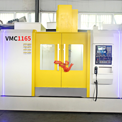 มินิ VMC1165 เครื่อง CNC VMC 3 แกนพร้อมระบบควบคุม Fanuc