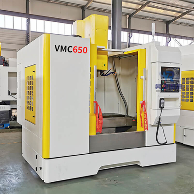 ตัวควบคุม KND 5 แกนแนวตั้ง VMC Machining Center VMC 650 CNC CE Certified