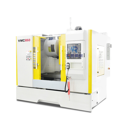 เครื่องกัดซีเอ็นซีโลหะ Mini VMC Machine Center Vmc850 เครื่องกัดซีเอ็นซี 4 แกน