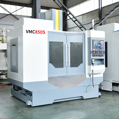 เครื่องแมชชีนนิ่งเซ็นเตอร์แนวตั้ง CNC ความเร็วสูง 3 แกน VMC 850s การกำหนดค่ามาตรฐาน