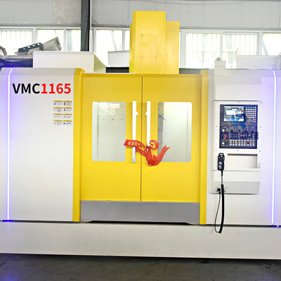 เครื่องกัดแนวตั้ง CNC แนวนอนขนาดเล็ก 5 แกน VMC1165 สำหรับงานโลหะ