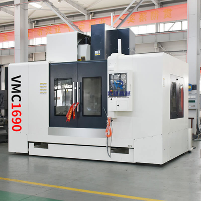เครื่องมิลลิ่งแนวตั้ง 3 แกน CNC Milling High Speed ​​VMC Machine VMC1690