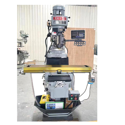 OEM ป้อมปืนหัวโลหะเครื่องกัดสากล 3HP 2.2KW