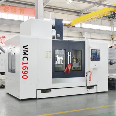 Vmc1690 ศูนย์เครื่องจักร CNC 5 แกนพร้อมโต๊ะทำงานที่เคลื่อนย้ายได้