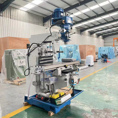 5HW Turret Head Benchtop Milling Machine สำหรับเหล็ก