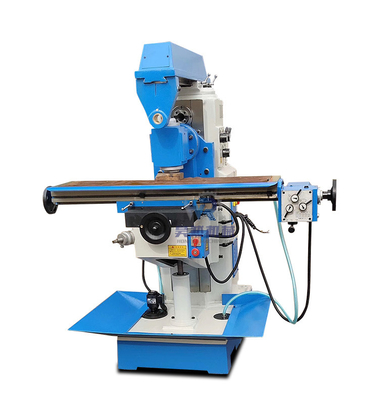 280mm 3kw หัวโรตารี่เครื่องมิลลิ่งแบบตั้งโต๊ะเครื่องกัดแนวตั้ง