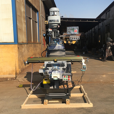 M4 Turret Metal Milling Machine เครื่องมือมัลติฟังก์ชั่นสำหรับการผลิต