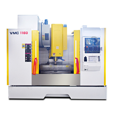 เครื่องกัดซีเอ็นซีอลูมิเนียมความแม่นยำสูง Vmc 1160 4 Axis