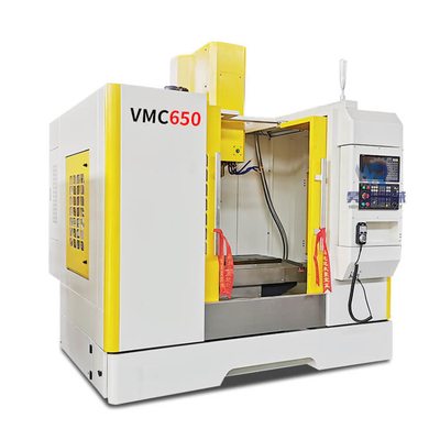 Knd Controller Vmc650 เครื่องกัดซีเอ็นซีแนวตั้ง 5.5KW