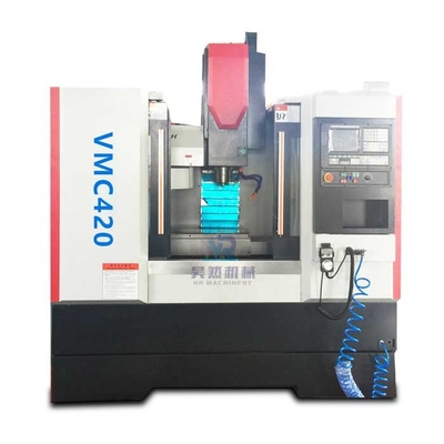 เครื่องแมชชีนนิ่งเซ็นเตอร์แนวตั้ง CNC 3 แกน VMC 420 เครื่องมิลลิ่งแมชชีนนิ่งเซ็นเตอร์