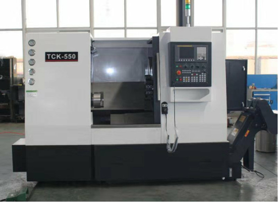 TCK550 ห้องชัน CNC เครื่องหมุนโลหะ 550mm กว้าง