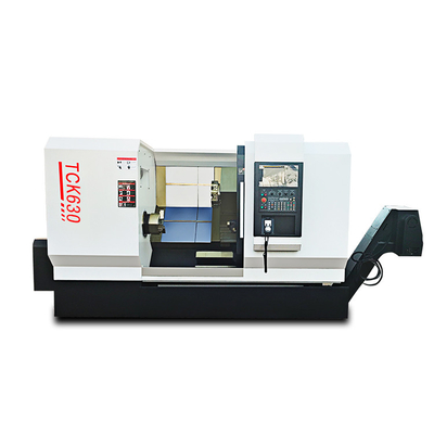 45 องศา CNC เครื่องหมุนโลหะ Tck630 หัวหินหมุนเตียงชัน