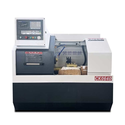 เครื่องหมุน CNC อัตโนมัติแบบแนวราบ CK0640 380 วอลต์