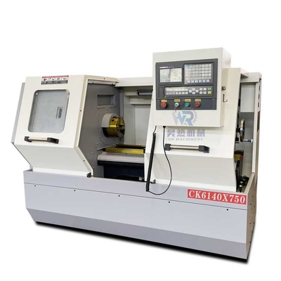 ขนาดเล็ก CK6140-750mm CNC โลหะอัตโนมัติ Lathe ราคา