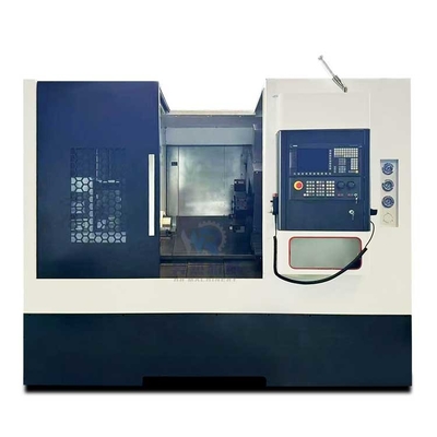 CNC Lathe Machining Mold Parts Tailstock การเดินทาง mm 440 และการเดินทางแกน X mm 270