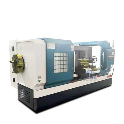 ความแม่นยําสูงแนวราบ CNC ท่อ Thread Lathe QK1322-1500 ด้วยความยาวการตัด 500MM