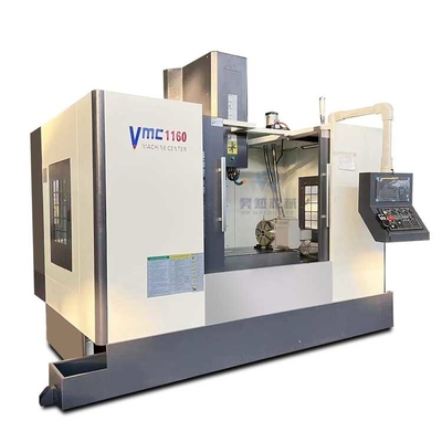 Cnc เครื่องจักรศูนย์ 3 แกนตั้ง VMC1160 Cnc เครื่องบดตั้ง