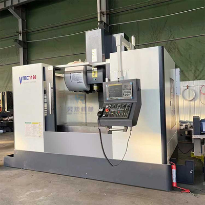 Cnc เครื่องจักรศูนย์ 3 แกนตั้ง VMC1160 Cnc เครื่องบดตั้ง